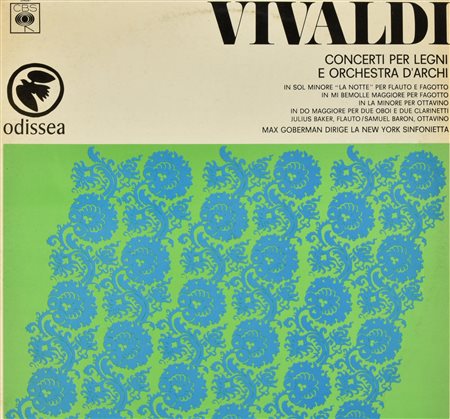 Max Goberman e la New York Sinfonietta VIVALDI CONCERTI PER LEGNI ED...