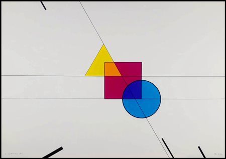 VERONESI LUIGI Milano 1908 - 1998 "Sviluppo 1985"