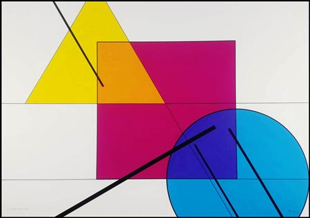 VERONESI LUIGI Milano 1908 - 1998 "Sviluppo 1985"