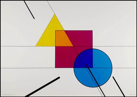 VERONESI LUIGI Milano 1908 - 1998 "Sviluppo 1985"