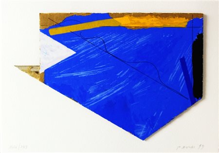 PARDI GIANFRANCO Milano 1933 - 2012 "Senza titolo"                                                                                     .