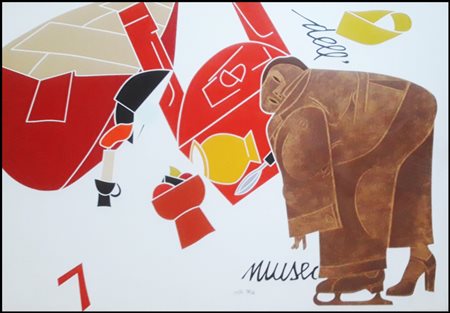 TADINI EMILIO Milano 1927 - 2002 "Senza titolo"