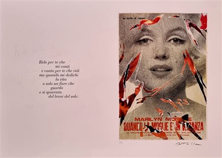 ROTELLA MIMMO Catanzaro 1918 - Milano 2006 "Atto d'amore"