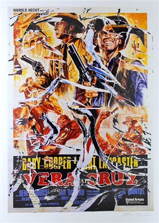 ROTELLA MIMMO Catanzaro 1918 - Milano 2006 "Vera Cruz"