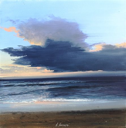 CANCOGNI AGOSTINO Forte dei Marmi (LU) 1950 "Dopo la pioggia"