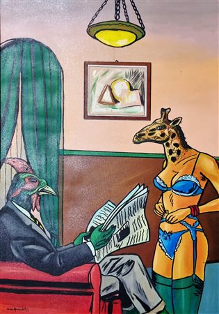 SAUVAGE MAX HAMLET Gallipoli (LE) 1950 "Eros party"