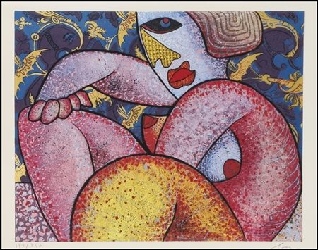 BAJ ENRICO Milano 1924 - Vergiate (VA) 2003 "Senza titolo"