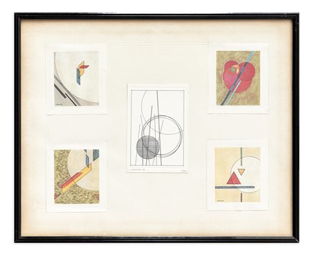 LUIGI VERONESI (1908-1998) - Senza Titolo, 1986