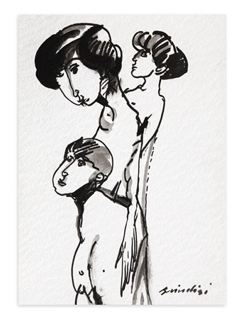 REMO BRINDISI (1918-1996) - Senza Titolo