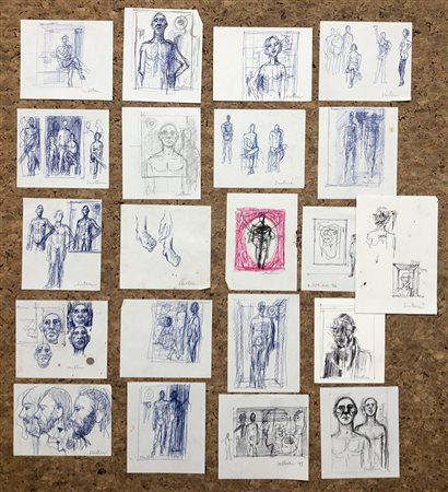 DARIO MELLONE (1929-2000) - Lotto unico di 21 opere