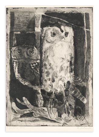 MARIO CALANDRI (1914-1993) - Gufi