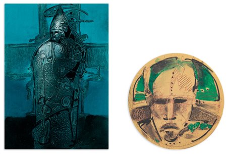 FABIO CUMAN (1972) - Lotto unico di 2 opere