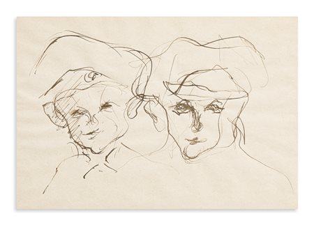 ERNESTO TRECCANI (1920-2009) - Senza Titolo, primi anni '70