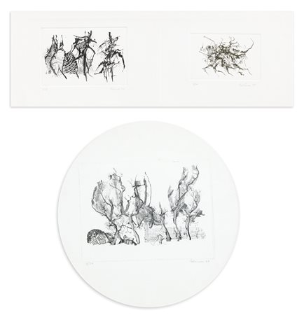 FRANCO PEDRINA (1934-2017) - Lotto unico di 3 acqueforti