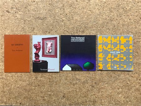 ARTE MODERNA ITALIANA (STEFANONI, PISANI, VIGO) - Lotto unico di 4 cataloghi