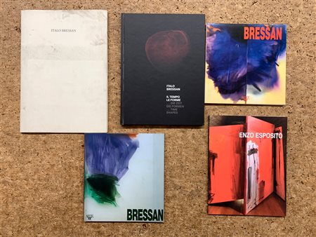 ENZO ESPOSITO E ITALO BRESSAN - Lotto unico di 5 cataloghi