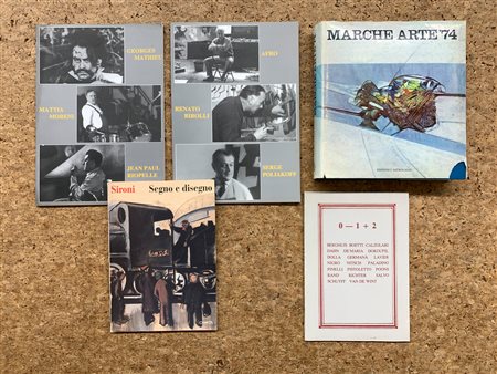 ARTE DEL DOPOGUERRA - Lotto unico di 5 cataloghi