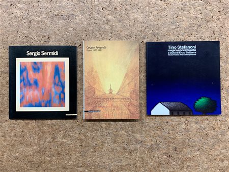 ARTE DEL DOPOGUERRA (PEVERELLI, SERMIDI, STEFANONI) - Lotto unico di 3 cataloghi