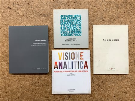 ARTE ANALITICA - Lotto unico di 4 cataloghi