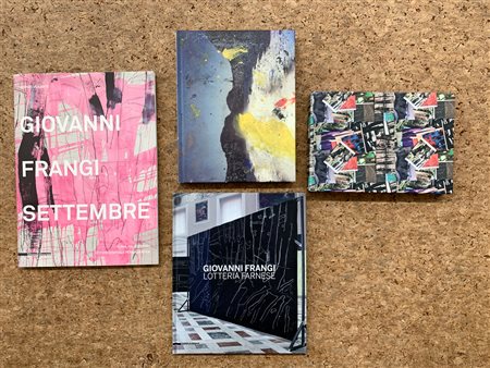 GIOVANNI FRANGI - Lotto unico di 4 cataloghi