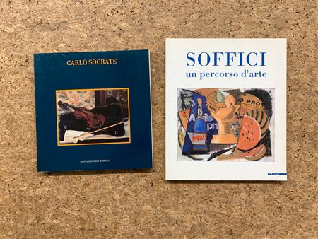 ARDENGO SOFFICI E CARLO SOCRATE - Lotto unico di 2 cataloghi