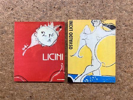 OSVALDO LICINI - Lotto unico di 2 cataloghi