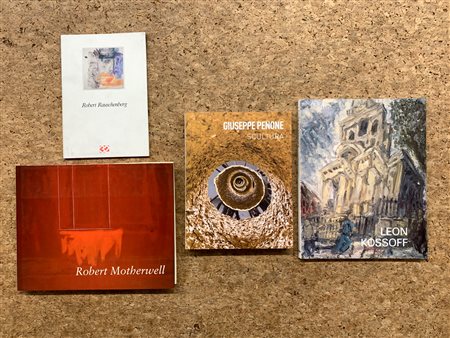 ARTE INTERNAZIONALE DEL DOPOGUERRA - Lotto unico di 4 cataloghi