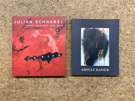 ARNULF RAINER E JULIAN SCHNABEL - Lotto unico di 2 cataloghi