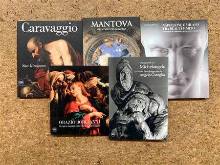 CATALOGHI EDIZIONE SKIRA - Lotto unico composto da 5 cataloghi