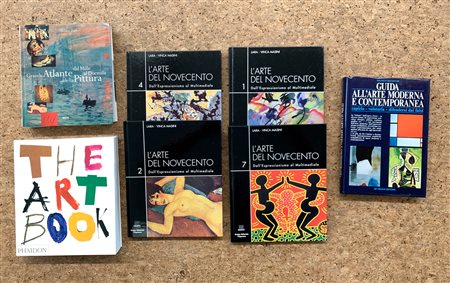 MUNUALI DI ARTE CONTEMPORANEA - Lotto unico di 7 cataloghi