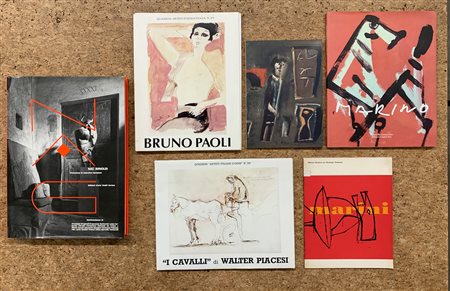 ARTE FIGURATIVA ITALIANA - Lotto unico di 6 cataloghi