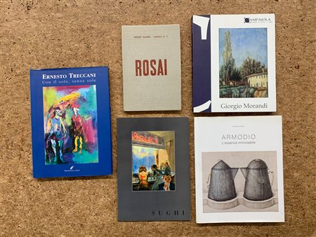 PITTURA ITALIANA FIGURATIVA - Lotto unico di 5 cataloghi