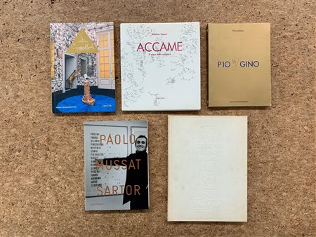 ARTE CONCETTUALE DEL DOPOGUERRA - Lotto unico di 5 cataloghi