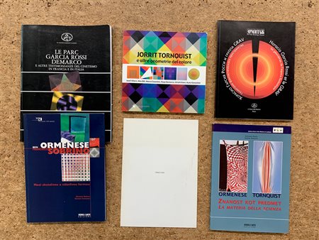 ARTE OPTICAL E CINETICA - Lotto unico di 6 cataloghi