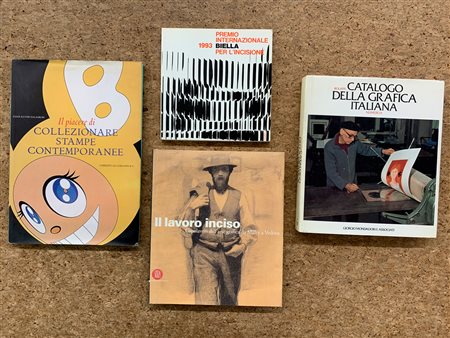 GRAFICA MODERNA E CONTEMPORANEA - Lotto unico di 4 cataloghi