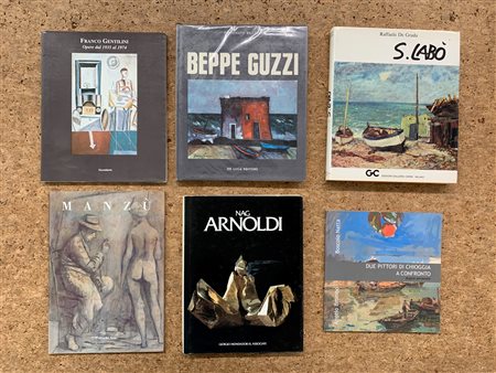 PITTURA FIGURATIVA ITALIANA DEL XX SECOLO - Lotto unico di 6 cataloghi