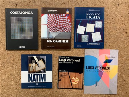 ARTE ITALIANA ASTRATTA - Lotto unico di 6 cataloghi