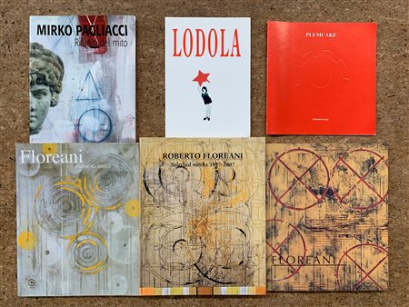 ARTE CONTEMPORANEA ITALIANA - Lotto unico di 6 cataloghi