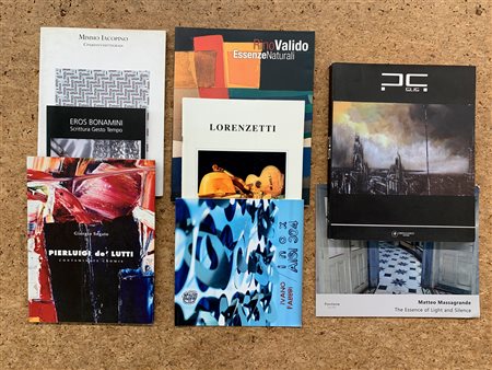 ARTE ITALIANA DEL DOPOGUERRA - Lotto unico di 8 cataloghi