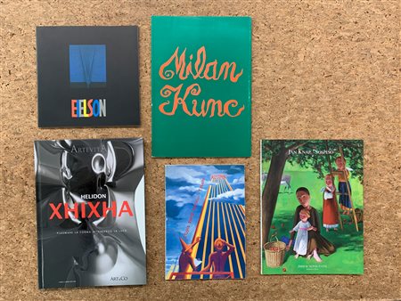 ARTE CONTEMPORANEA INTERNAZIONALE - Lotto unico di 5 cataloghi