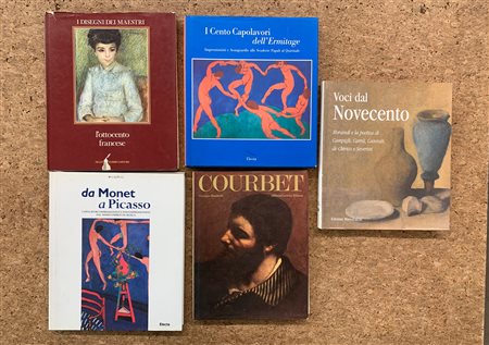 ARTE DEL XIX E XX SECOLO - Lotto unico di 5 cataloghi