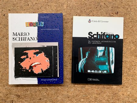 MARIO SCHIFANO - Lotto unico di 2 cataloghi