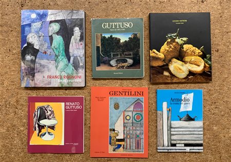 PITTURA ITALIANA FIGURATIVA - Lotto unico di 6 cataloghi