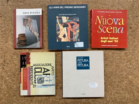 ARTE ITALIANA DEL XX SECOLO - Lotto unico di 5 cataloghi