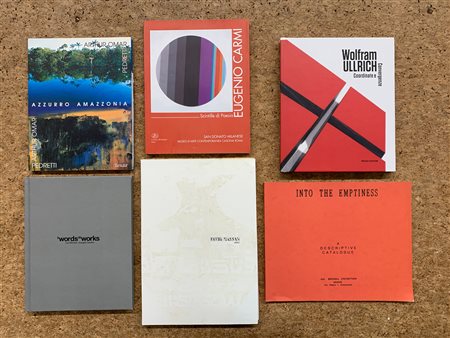 ARTE CONTEMPORANEA - Lotto unico di 6 cataloghi