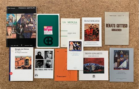 PITTURA FIGURATIVA ITALIANA - Lotto unico di 11 cataloghi