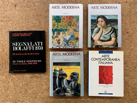 ANNUARI D'ARTE - Lotto unico di 5 annuari