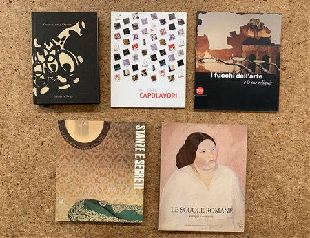 COLLETTIVE DI ARTE DEL DOPOGUERRA - Lotto unico di 5 cataloghi