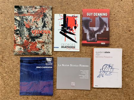 ARTE DEL DOPOGUERRA - Lotto unico di 6 cataloghi