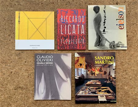 ARTE DEL DOPOGUERRA - Lotto unico di 5 cataloghi